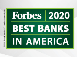 A Forbes Best Bank 2020